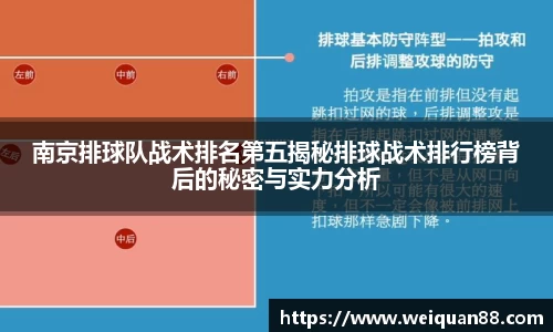 南京排球队战术排名第五揭秘排球战术排行榜背后的秘密与实力分析